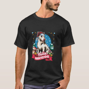 T-shirt Bull Terrier Santa Claus Café Mug Joyeux Christma