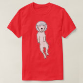T-shirt Bull Terrier Space (Design devant)
