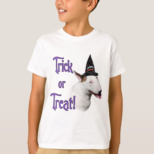 T-shirt Bull Terrier Trick (Devant)