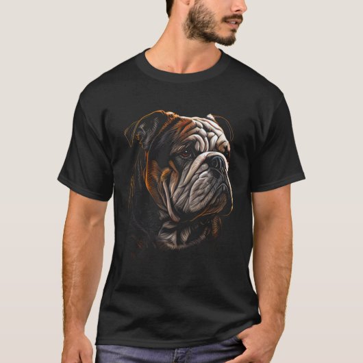 T-shirt Bulldog (Devant)