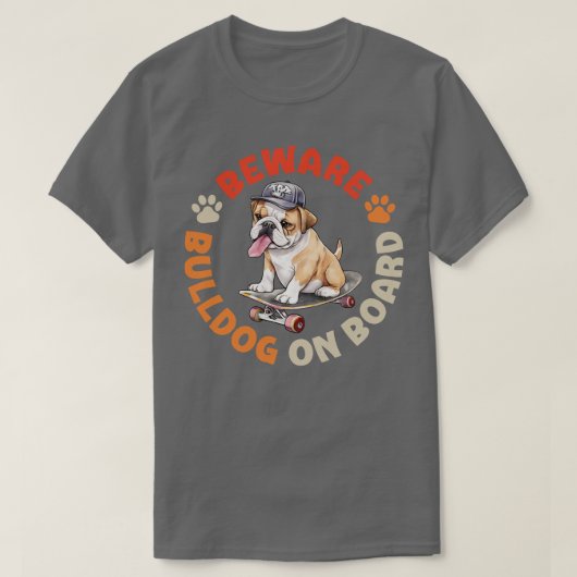 T-shirt Bulldog 3 (Design devant)