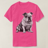 T-shirt Bulldog 8 (Design devant)