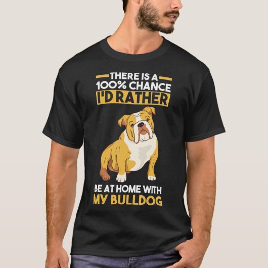 T-shirt Bulldog anglais (Devant)