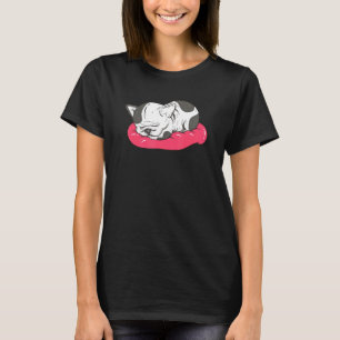 T-shirt Bulldog anglais Bulldog Sleeping Bulldog Pajama Bu