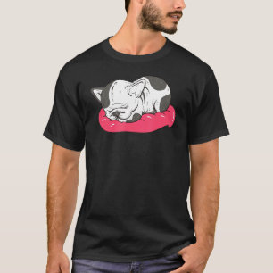 T-shirt Bulldog anglais Bulldog Sleeping Bulldog Pajama Bu