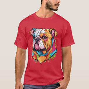 T-shirt Bulldog britannique