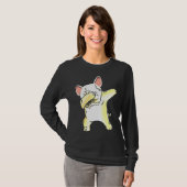 T-shirt Bulldog Dabbing (Devant entier)