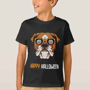 T-shirt Bulldog Dans Les Sungles Lazy Costume Halloween Ch