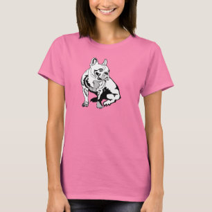 T-shirt bulldog français