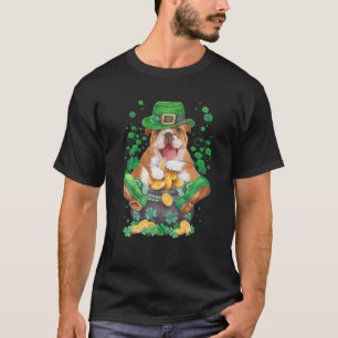 T-shirt Bulldog Irish Chien Chaussures Casquette Clover Sh