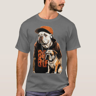 T-shirt Bulldog Rapper 4