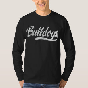T-shirt Bulldogs École Ventilateur sportif équipe Spirit M