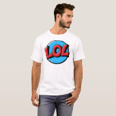 T-shirt Bulle comique LOL (Devant entier)