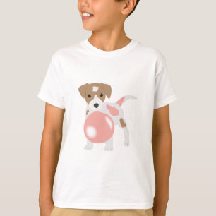 T-shirt Bulle de chewing-gum soufflant bulle