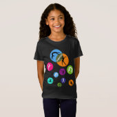 T-Shirt Bulle de gymnastique (Devant entier)