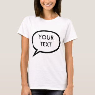 T-shirt Bulle de la parole