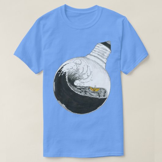 T-shirt Bulle de tempête (Design devant)
