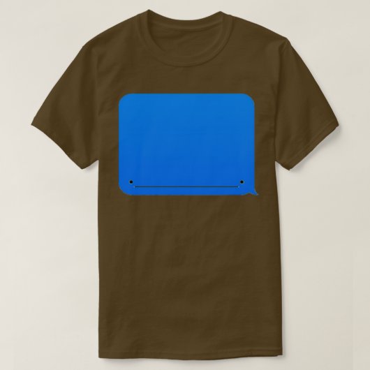 T-shirt Bulle de texte de baleine (Design devant)