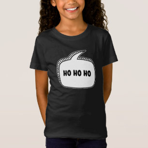 T-Shirt Bulle de texte HO HO HO