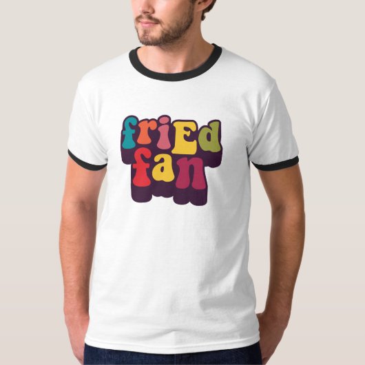 T-shirt Bulle Retro FriEdFan (Devant)