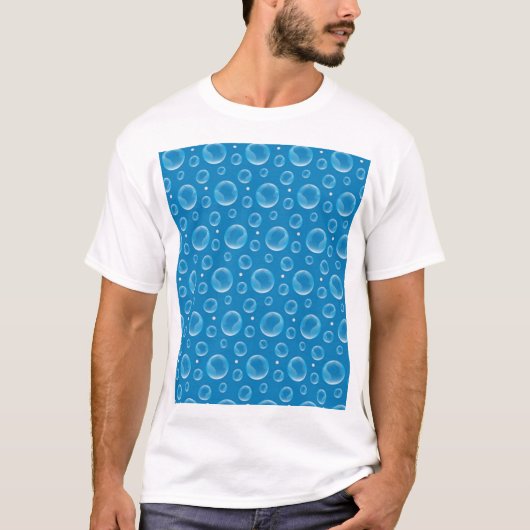T-shirt Bulles bleues (Devant)