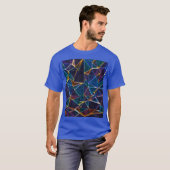 T-shirt bulles cassées (Devant entier)