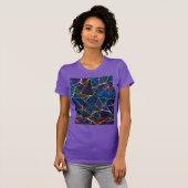 T-shirt bulles cassées (Devant entier)