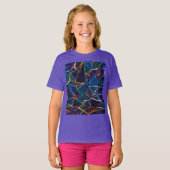 T-shirt bulles cassées (Devant entier)