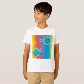 T-shirt Bulles colorées (Devant entier)
