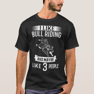 T-shirt Bulles de boucle de l'équitation Rodéo Cowboy m