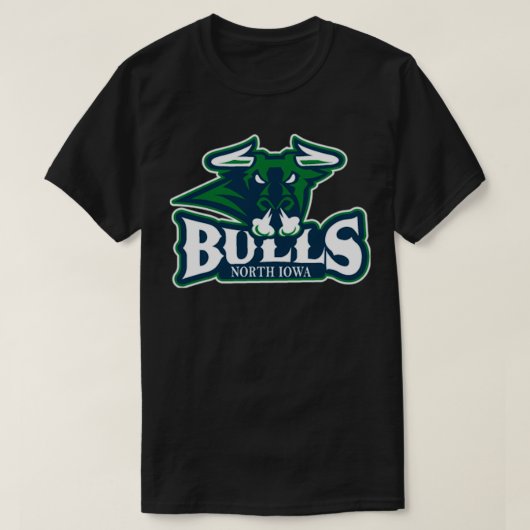 T-shirt Bulles de l'Iowa Nord (Design devant)