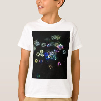 T-shirt Bulles de lueur la nuit