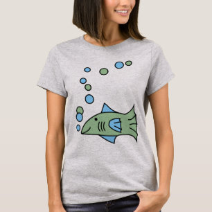 T-shirt Bulles de poisson