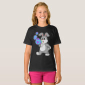 T-shirt Bulles de savon de lapin (Devant entier)