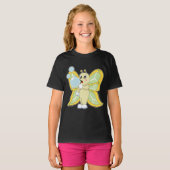 T-shirt Bulles de savon papillon (Devant entier)