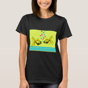 T-shirt Bulles de Smartie qui soufflent & beaucoup de jaun