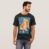 T-shirt Bulles Dorées (Devant entier)