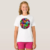 T-shirt Bulles par Kenneth Yoncich (Devant entier)