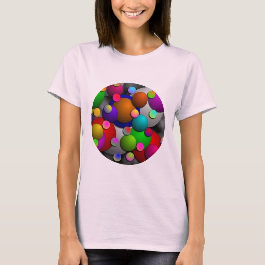T-shirt Bulles par Kenneth Yoncich (Devant)