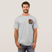 T-shirt Bulles par Kenneth Yoncich (Devant entier)