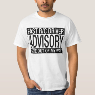 T-shirt Bulletin de renseignements rapide de conducteur de
