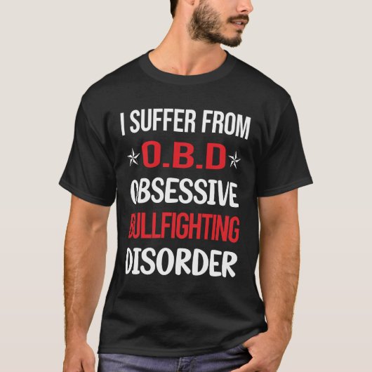 T-shirt Bullfight obsessionnel (Devant)