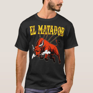T-shirt Bullfighter El Matador Bull Torero