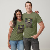 T-shirt Bullfrog Happiness Citation inspirante (Unisexe)