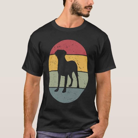 T-shirt Bullmastiff Vintage (Devant)