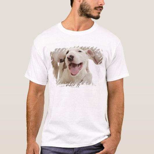 T-shirt Bulls-terrier joyeux (Devant)
