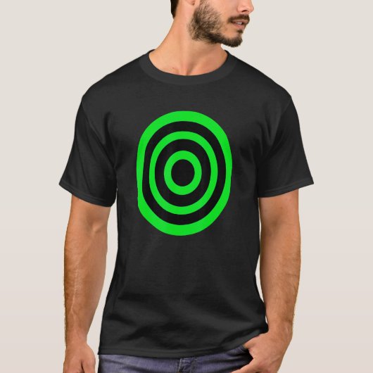 T-shirt Bullseye British Roundel Cible de flechettes Bulls (Devant)