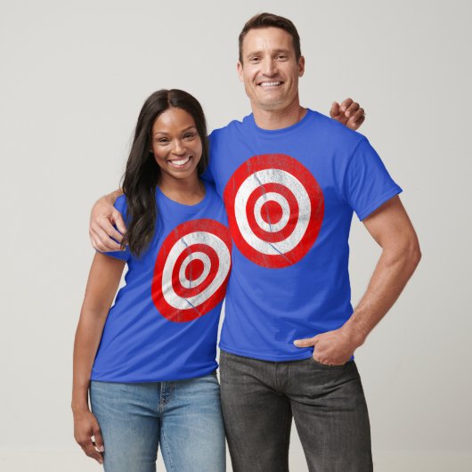 T-shirt Bullseye Cible de flechettes Dartboard cible RAF t (Unisexe)