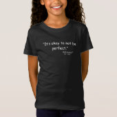 T-Shirt Bully Buddy Inspirational Parfait Script Positif (Devant)