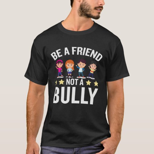 T-shirt Bullying Kindness Bullies Support Reminder Tolerat (Devant)